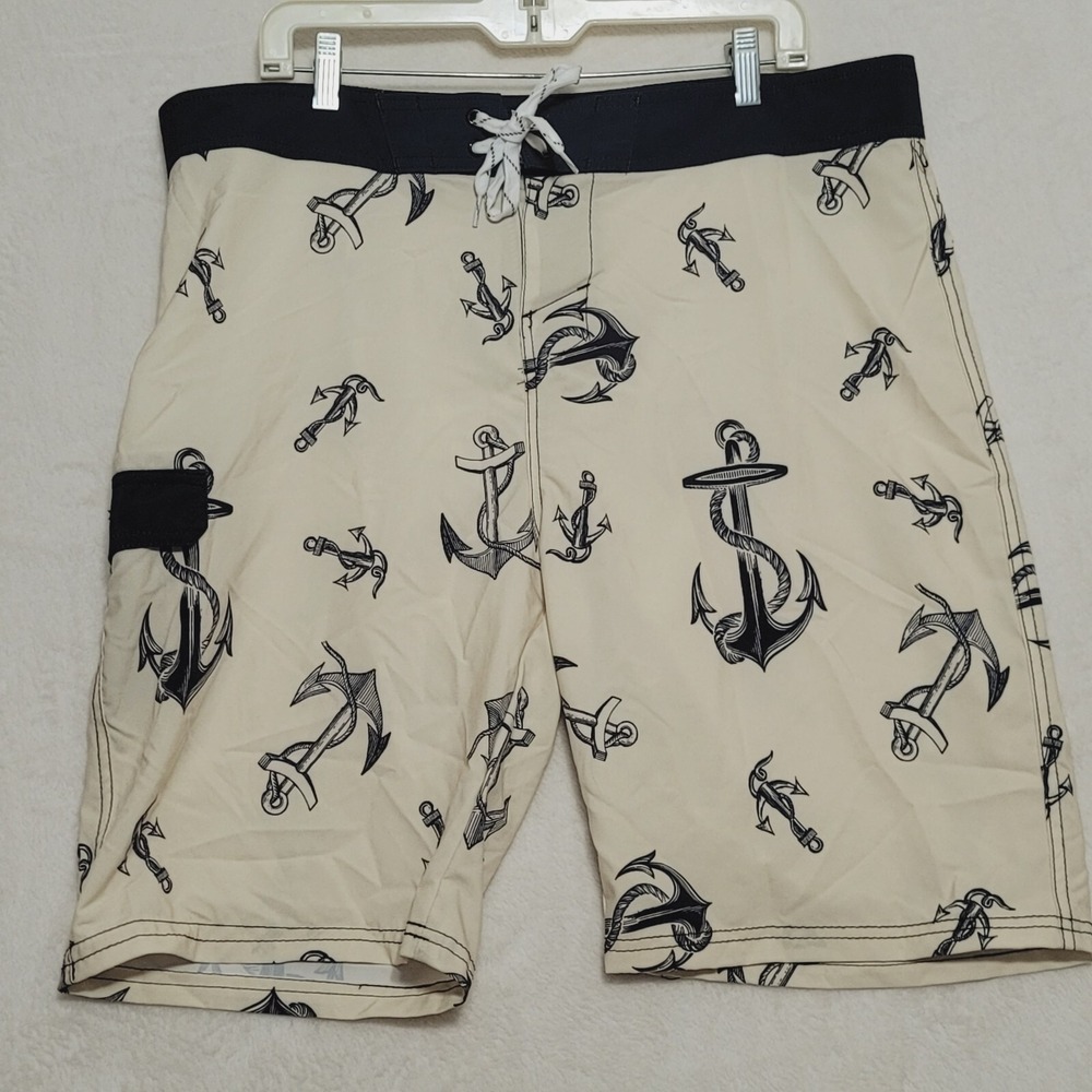 CARBON Board‎ Shorts Mens 38 Swim Trunks Beach Surf Casual Wear
